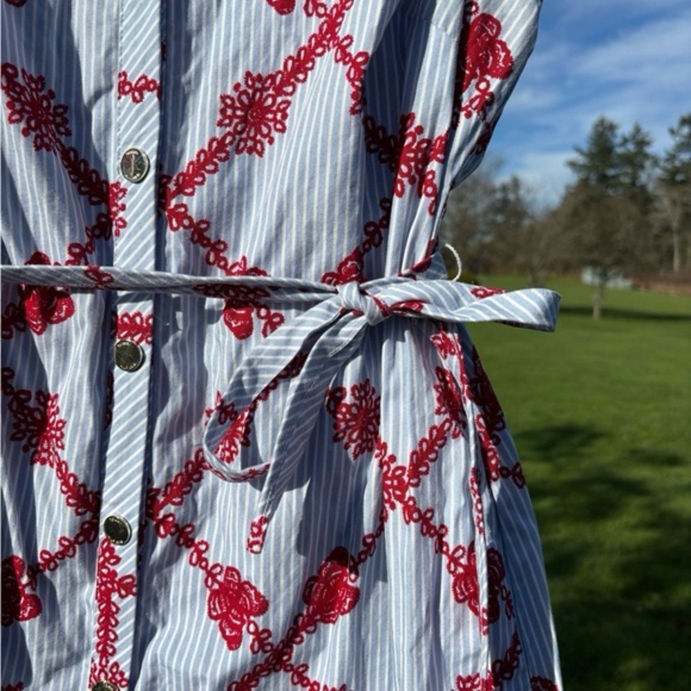 Tommy Hilfiger 100 cotton button front dress - Picture 4 of 6